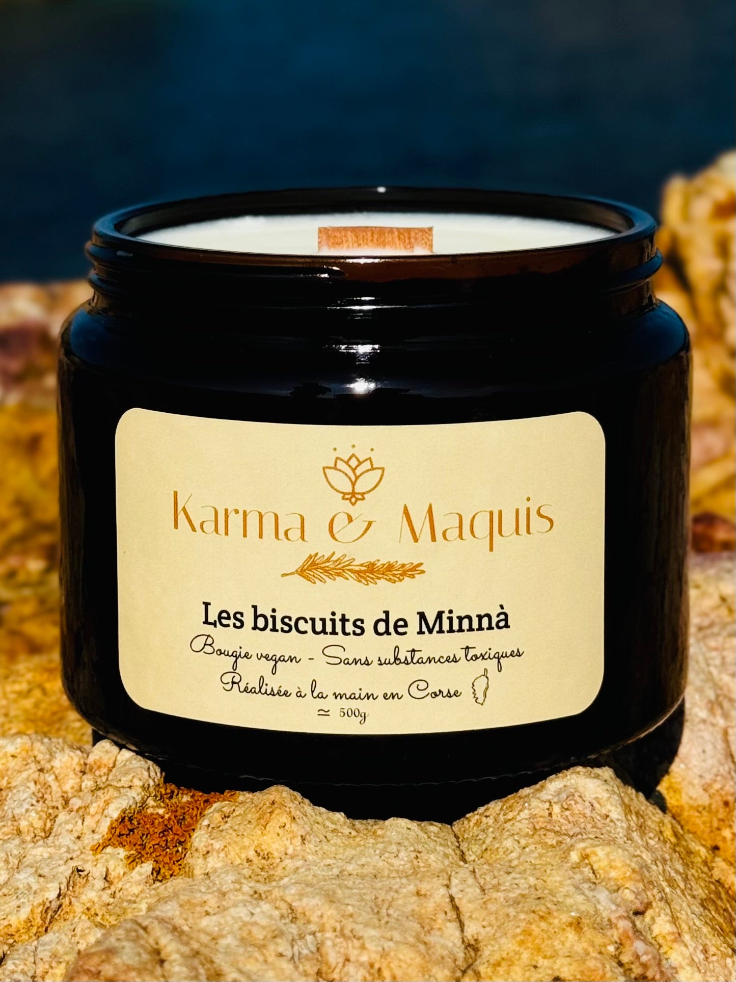 Bougie "Les biscuits de Minnà"