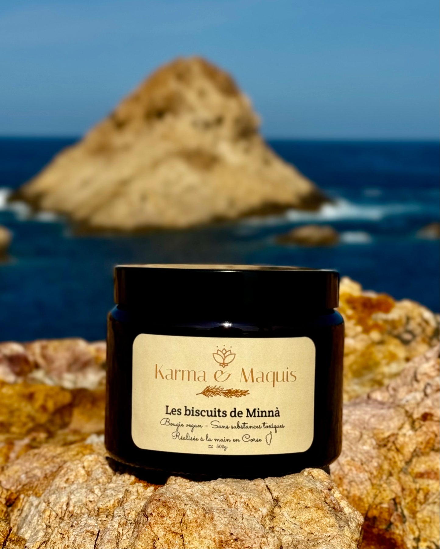 Bougie "Les biscuits de Minnà"