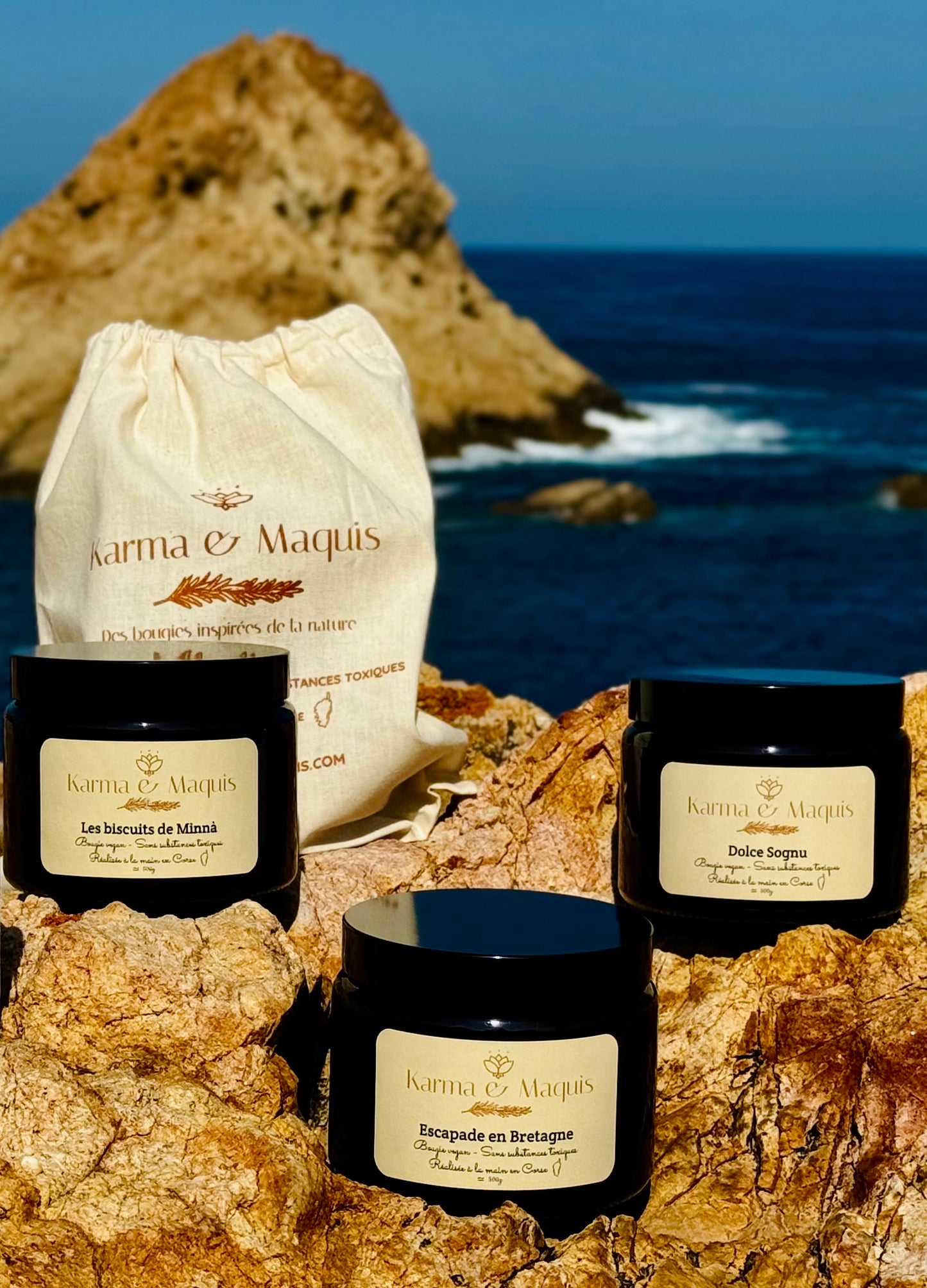 Bougie "Dolce Sognu" 500g