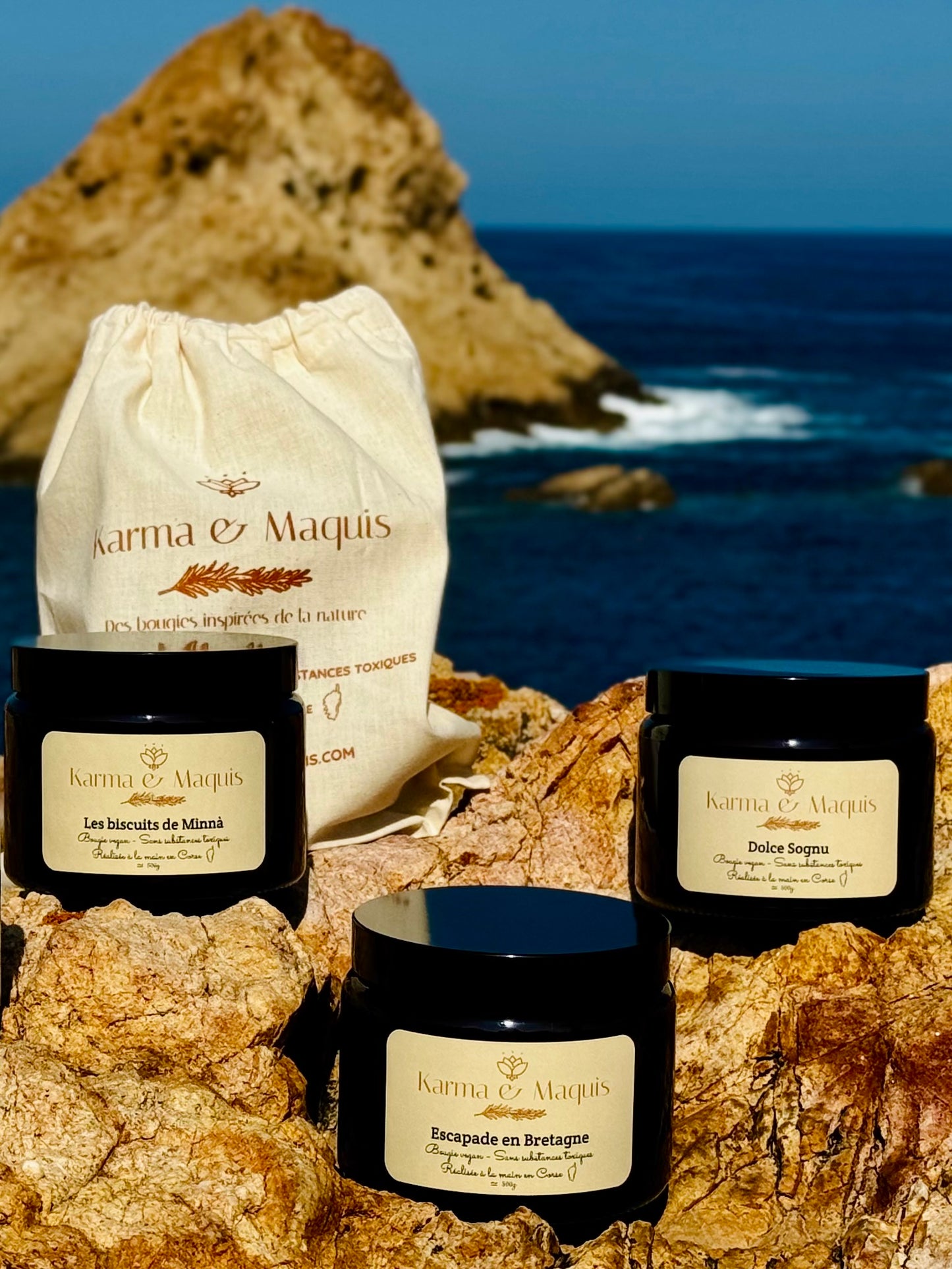 Bougie "Les biscuits de Minnà"