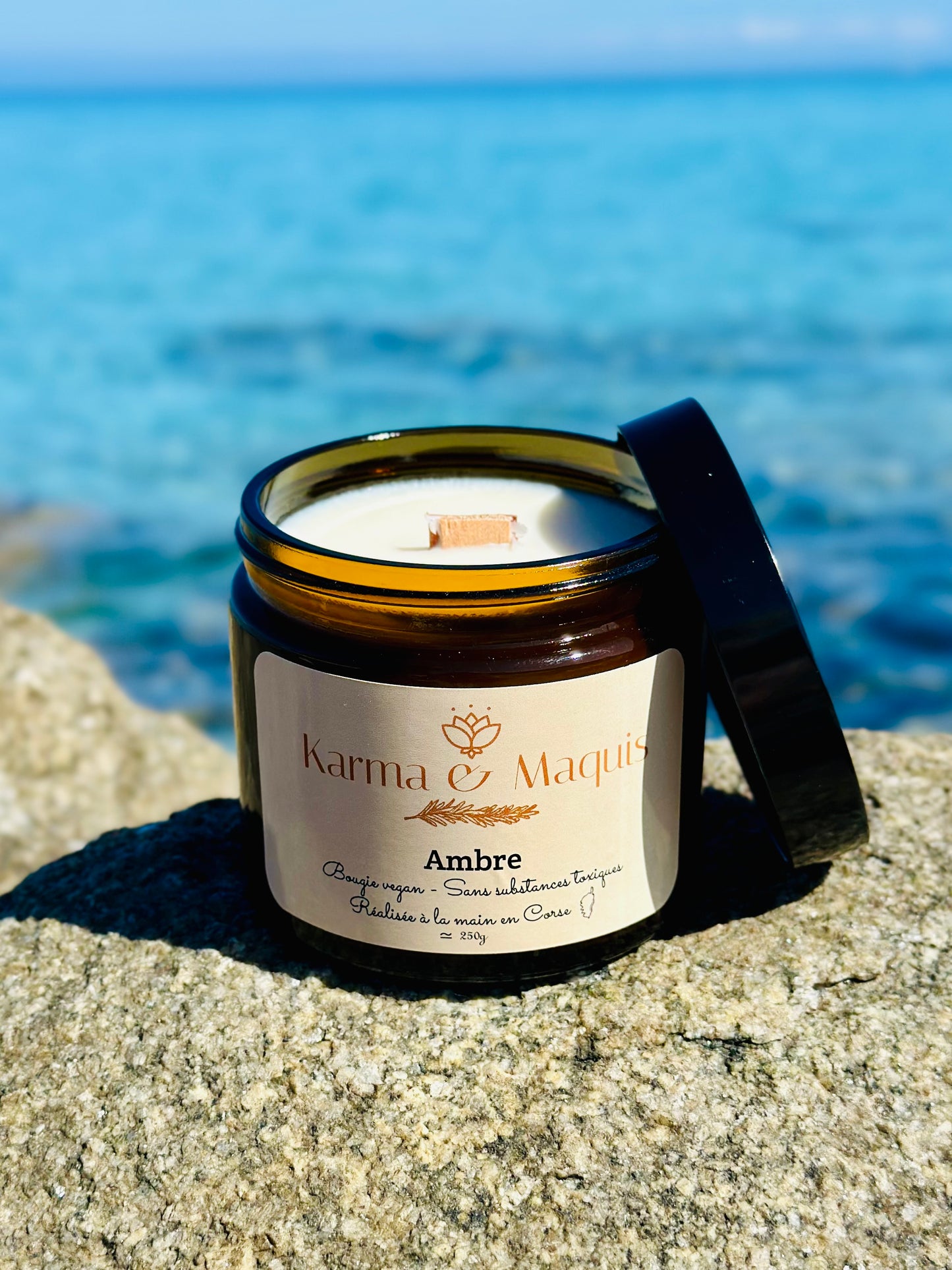 Bougie "Ambre"